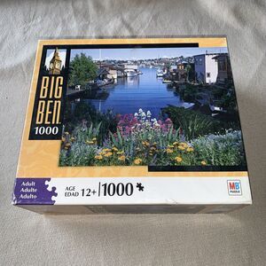 Big Ben 1000 piece jigsaw puzzle "Seattle Washington" 2009 NIB
